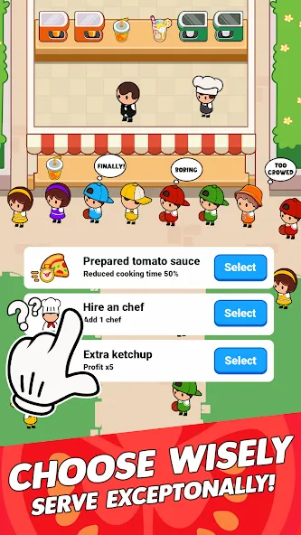 Food Fever: Restaurant Tycoon (Мод Безлимитные деньги и алмазы) — скриншот 5