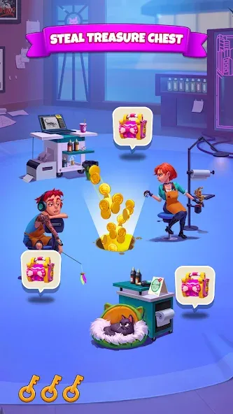 Crazy Coin - Go Master MOD APK на Android — Безлимитные монеты и всё открыто — скриншот 2
