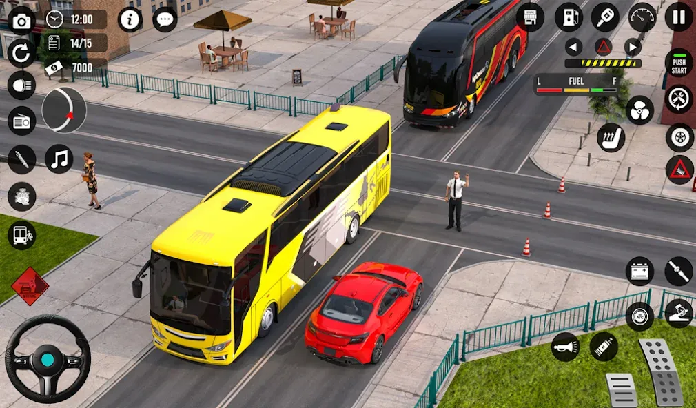 Взломанная Bus Simulator 3D: Bus Games на Андроид — Безлимитные деньги и топливо — скриншот 3