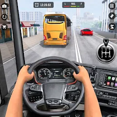 Взломанная Bus Simulator 3D: Bus Games на Андроид — Безлимитные деньги и топливо