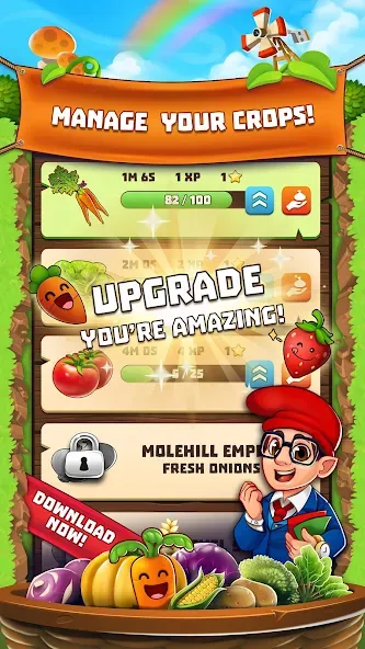 Molehill Empire 2 на Андроид — Мод Безлимитные монеты и ресурсов — скриншот 4
