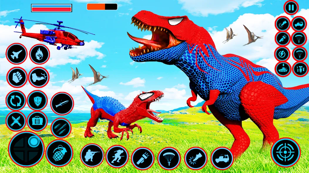 Wild Dino Hunting: Zoo Hunter MOD APK на Android — Безлимитные деньги и всё оружие — скриншот 1