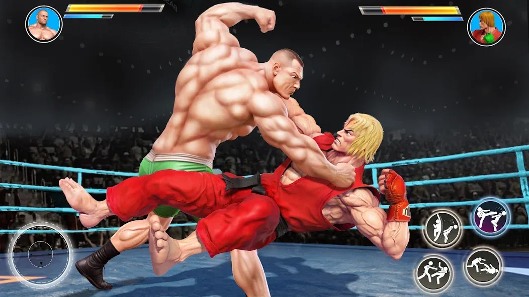 Скачать Kung Fu Heros: Fighting Game на Android — Безлимитные монеты и усиленные герои — скриншот 2