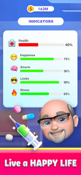 Скачать взломанную Story Life Simulator: Idle Sim — Безлимитные деньги и всё открыто — скриншот 4 Скачать взломанную Story Life Simulator: Idle Sim — Безлимитные деньги и всё открыто — скриншот 4