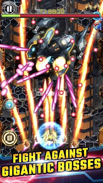 Lightning Fighter 2: Space War (Мод Безлимитные монеты и разблокированы уровни) — скриншот 2 Lightning Fighter 2: Space War (Мод Безлимитные монеты и разблокированы уровни) — скриншот 2