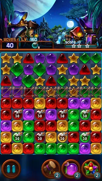 Jewel Galaxy Mod APK Безлимитные монеты и бустеры — Скачать на Андроид — скриншот 3