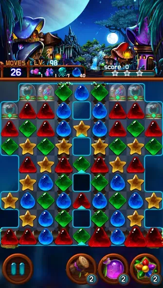 Jewel Galaxy Mod APK Безлимитные монеты и бустеры — Скачать на Андроид — скриншот 5
