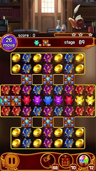 Jewel Magic Castle — Безлимитные монеты и жизни — скриншот 2
