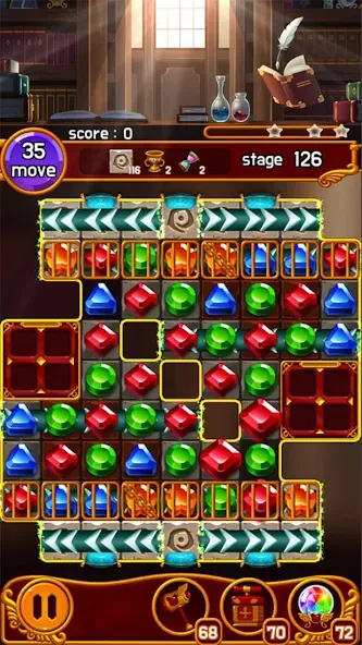 Jewel Magic Castle — Безлимитные монеты и жизни — скриншот 3