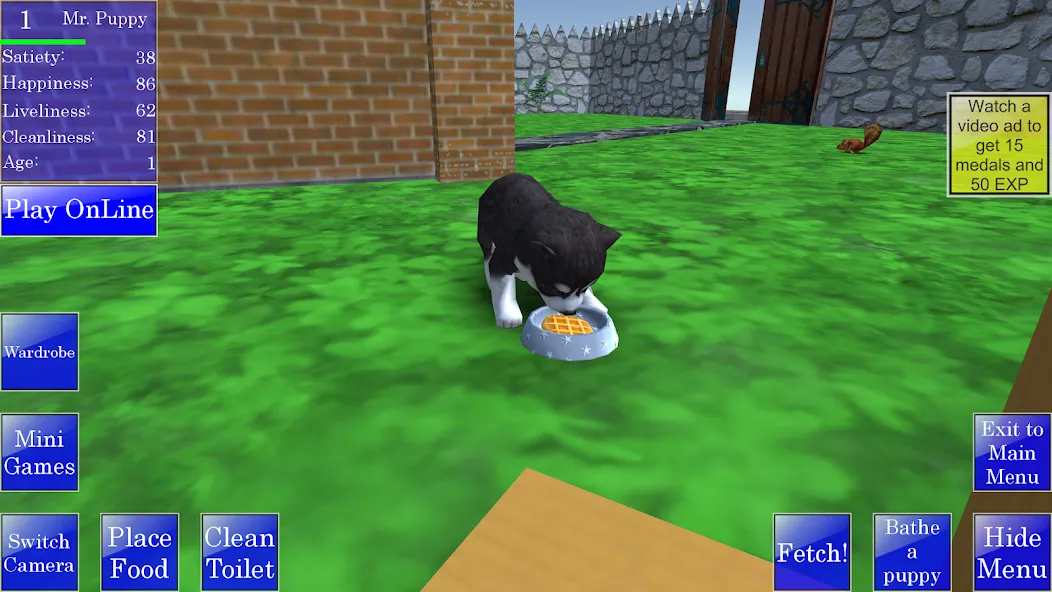 Скачать Cute Pocket Puppy 3D на Андроид — Много денег и все питомцы — скриншот 1 Скачать Cute Pocket Puppy 3D на Андроид — Много денег и все питомцы — скриншот 1
