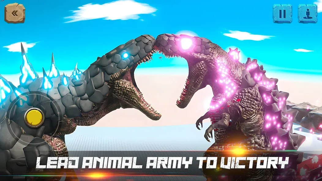 Скачать взлом Animal Revolt Battle Simulator на Андроид — Безлимитные ресурсы и все юниты — скриншот 1
