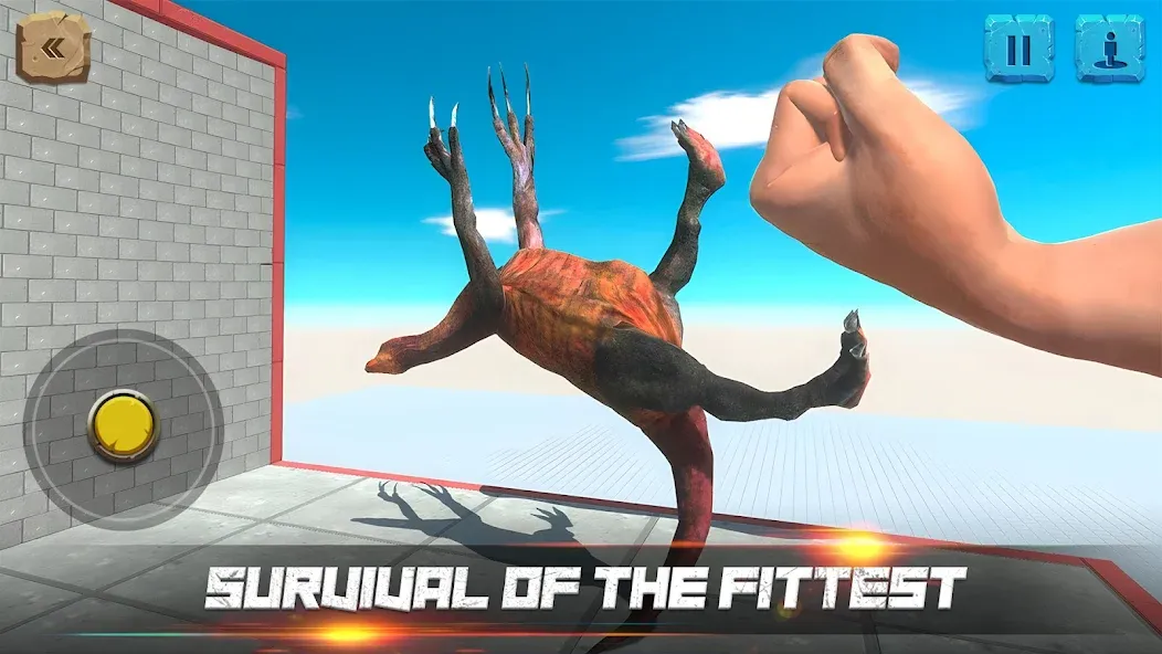 Скачать взлом Animal Revolt Battle Simulator на Андроид — Безлимитные ресурсы и все юниты — скриншот 2