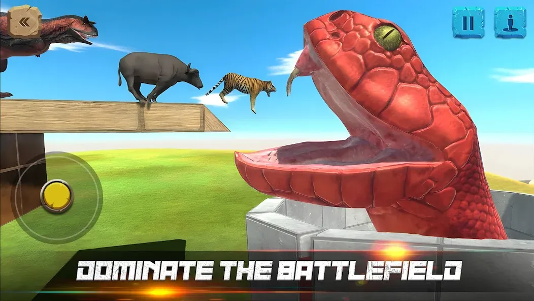 Скачать взлом Animal Revolt Battle Simulator на Андроид — Безлимитные ресурсы и все юниты — скриншот 3