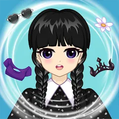 Взлом Anime Dress Up for Adults — Все наряды и аксессуары открыты