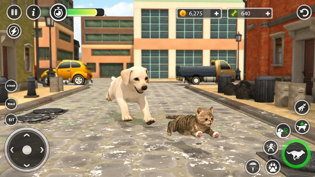 Dog Simulator Pet Dog Games 3D MOD — Безлимитные деньги и питомцы на Андроид — скриншот 4