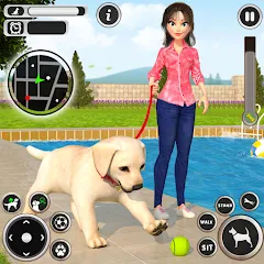 Dog Simulator Pet Dog Games 3D MOD — Безлимитные деньги и питомцы на Андроид