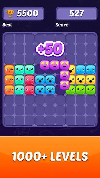 Скачать Block Puzzle Game (Мод: Без рекламы и бесконечные подсказки) на Андроид — скриншот 2 Скачать Block Puzzle Game (Мод: Без рекламы и бесконечные подсказки) на Андроид — скриншот 2