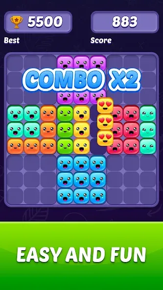 Скачать Block Puzzle Game (Мод: Без рекламы и бесконечные подсказки) на Андроид — скриншот 3 Скачать Block Puzzle Game (Мод: Без рекламы и бесконечные подсказки) на Андроид — скриншот 3