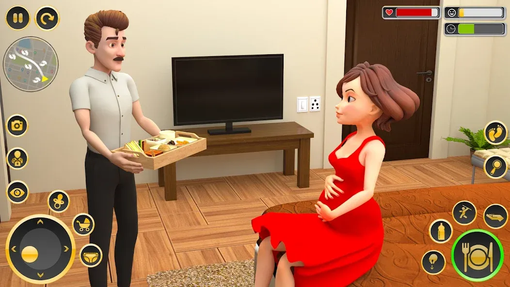 Скачать взлом The Mother Sim Life Mom Games на Андроид — Безлимитные деньги и все уровни открыты — скриншот 5