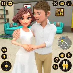 Скачать взлом The Mother Sim Life Mom Games на Андроид — Безлимитные деньги и все уровни открыты
