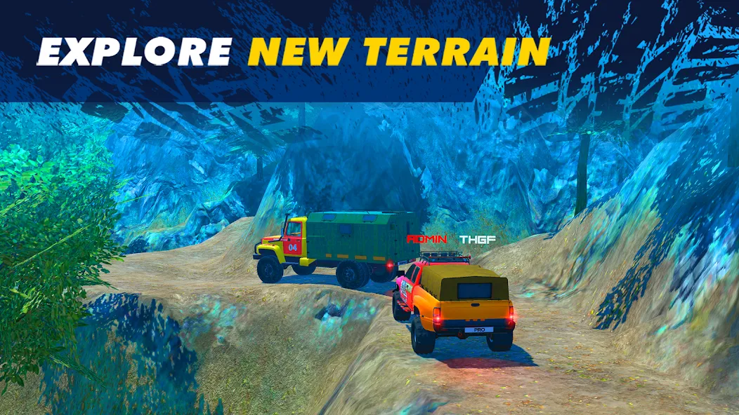 Offroad Simulator Online 4x4 на Андроид — Мод Безлимитные деньги и топливо — скриншот 5