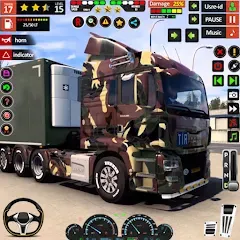 Скачать Army Truck Transport Game 2023 — Последняя версия (Безлимитные деньги и топливо)