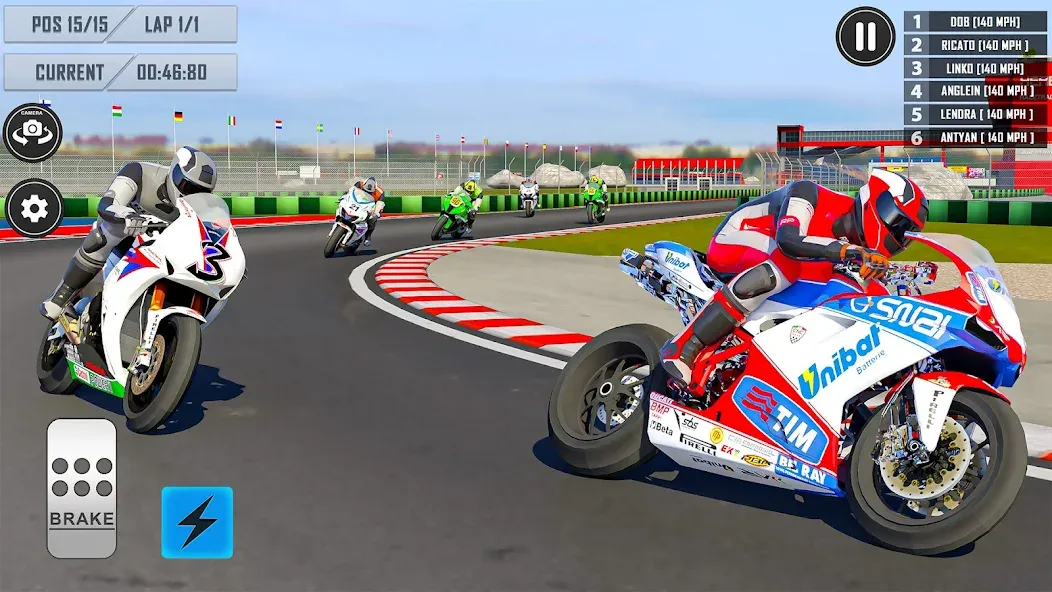 3D Bike Racing Games Offline — Взломанная версия (Без рекламы и всё открыто) — скриншот 2