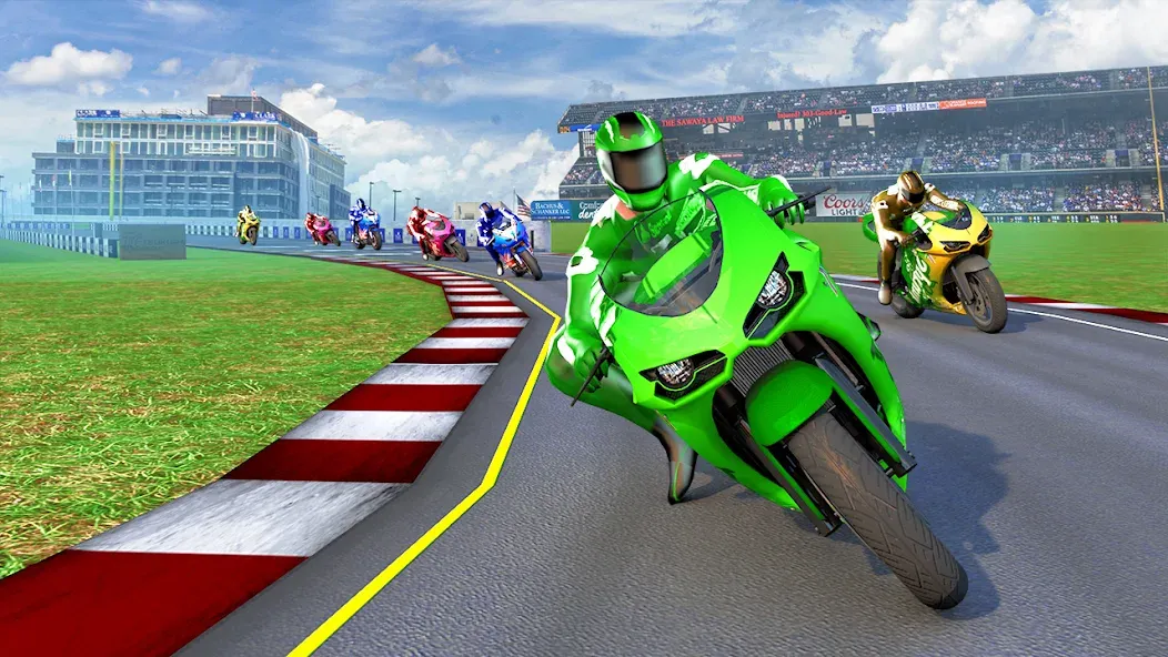 3D Bike Racing Games Offline — Взломанная версия (Без рекламы и всё открыто) — скриншот 5