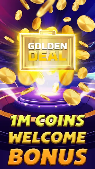 Скачать Million Golden Deal Game на телефон — Безлимитные монеты и бонусы — скриншот 5 Скачать Million Golden Deal Game на телефон — Безлимитные монеты и бонусы — скриншот 5