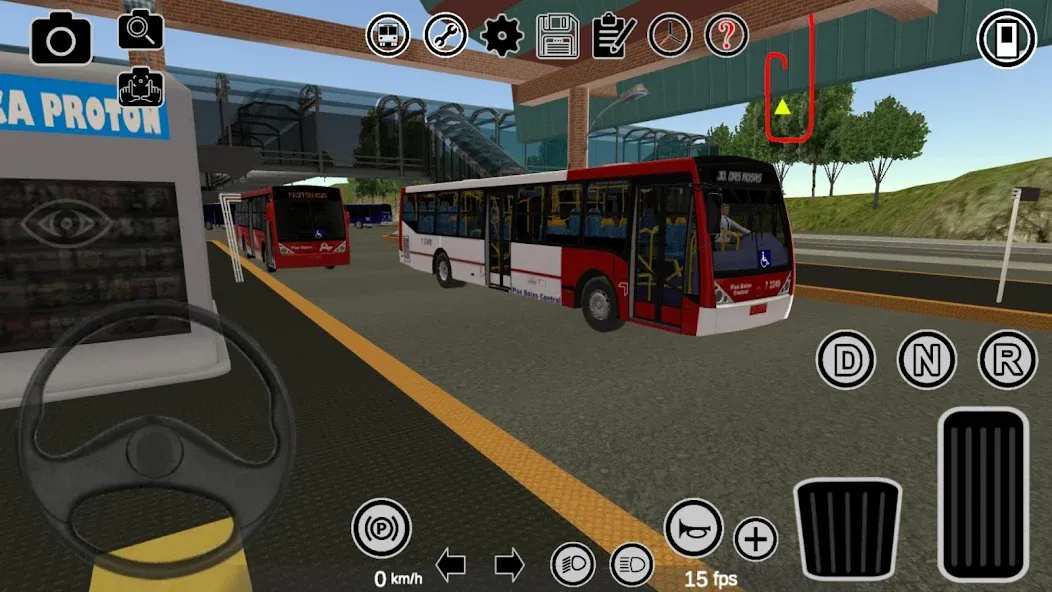 Proton Bus Simulator Urbano MOD APK — Безлимитные деньги и открыты все автобусы — скриншот 1