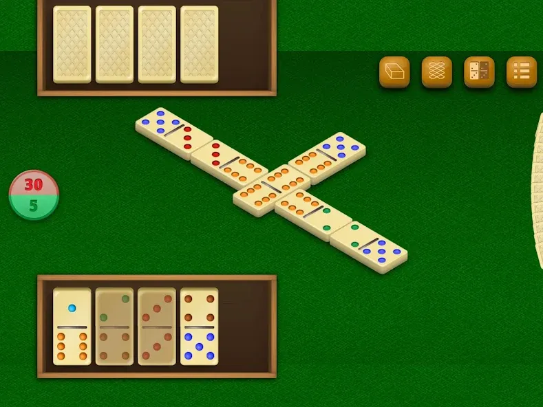 Скачать Dominoes (Мод: Безлимитные подсказки и открыты все режимы) на Андроид — скриншот 3
