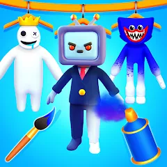 Скачать взломанную DIY Factory : Garten Monsters — Безлимитные деньги и все уровни открыты