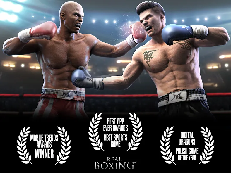 Real Boxing – Fighting Game на Андроид — Безлимитные деньги и энергия — скриншот 2