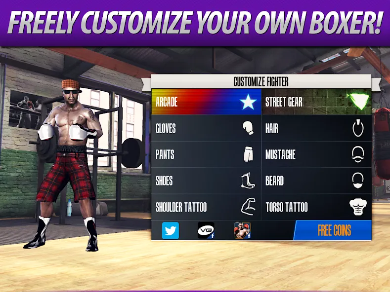 Real Boxing – Fighting Game на Андроид — Безлимитные деньги и энергия — скриншот 4