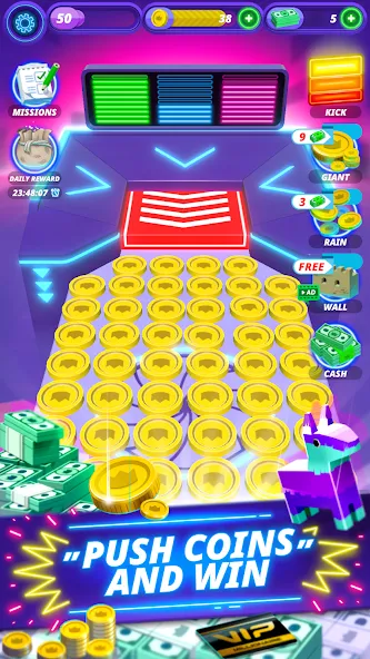Скачать взломанную Coin Pusher - Vegas Dozer — Безлимитные монеты и джекпоты — скриншот 3 Скачать взломанную Coin Pusher - Vegas Dozer — Безлимитные монеты и джекпоты — скриншот 3