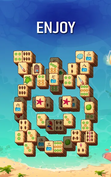 Скачать Mahjong Treasure Quest: Tile! — Модификация Безлимитные монеты и жизни — скриншот 5