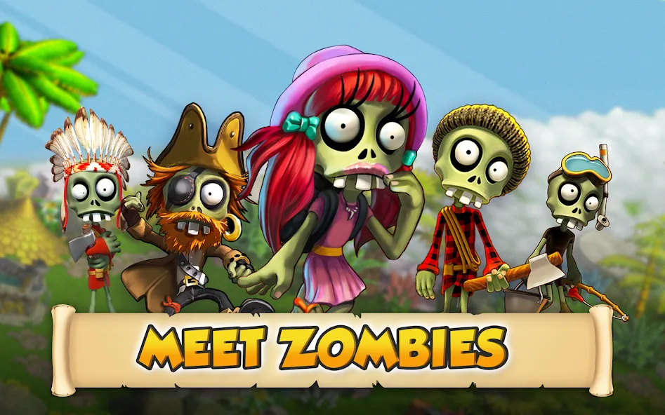 Взлом Zombie Castaways — Безлимитные деньги и ресурсы — скриншот 5