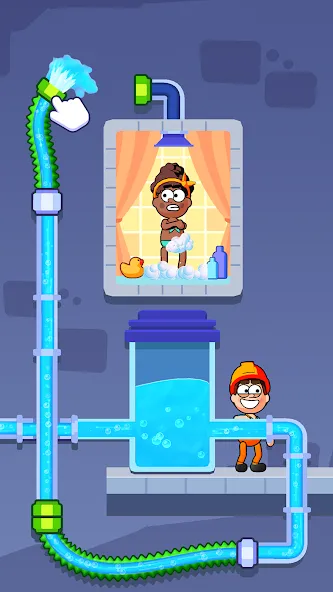 Скачать Flow Legends: Pipe Games (Мод: Подсказки без ограничений и открыты уровни) на Андроид — скриншот 1