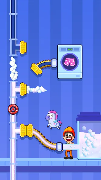 Скачать Flow Legends: Pipe Games (Мод: Подсказки без ограничений и открыты уровни) на Андроид — скриншот 4