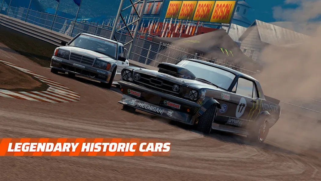 Rally One : Race to glory MOD APK — Безлимитные деньги и все машины открыты — скриншот 4