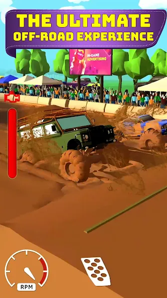 Скачать Mud Racing: 4х4 Off-Road — Последняя версия (Безлимитные деньги и топливо) — скриншот 2