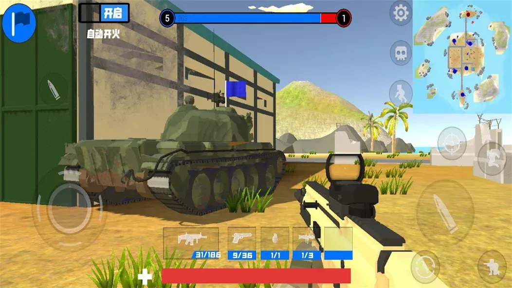 Скачать battle field simulator — Безлимитные ресурсы и мощное оружие — скриншот 1