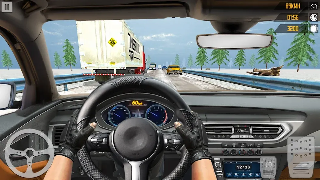 Скачать VR Traffic Racing In Car Drive — Последняя версия (Безлимитные деньги и все машины) — скриншот 5