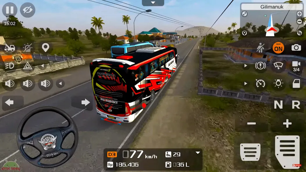 Скачать Coach Tourist Bus City Driving (Мод: Безлимитные деньги и топливо) на Андроид — скриншот 1
