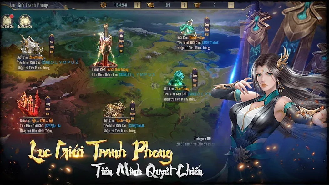 Скачать Trảm Tiên Quyết - Tru Tiên 5.0 — Последняя версия (Безлимитные деньги и усиленные герои) — скриншот 2