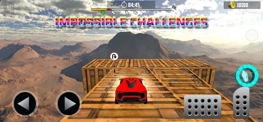 Скачать Ramp Car Stunt Challenge с модом — Безлимитные деньги и открыты все машины — скриншот 2