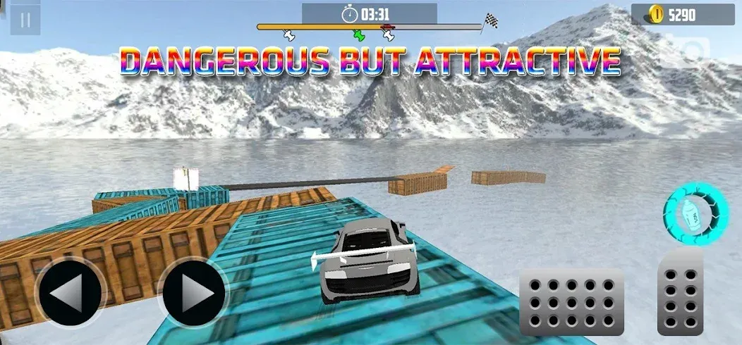 Скачать Ramp Car Stunt Challenge с модом — Безлимитные деньги и открыты все машины — скриншот 4
