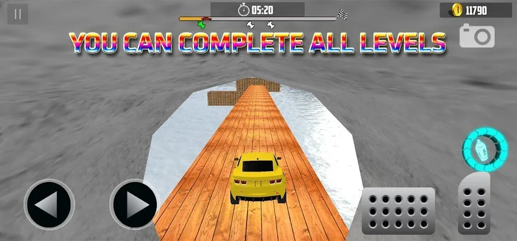 Скачать Ramp Car Stunt Challenge с модом — Безлимитные деньги и открыты все машины — скриншот 5