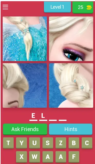 Guess the princess and prince — Мод: Открыты все персонажи и уровни — скриншот 1