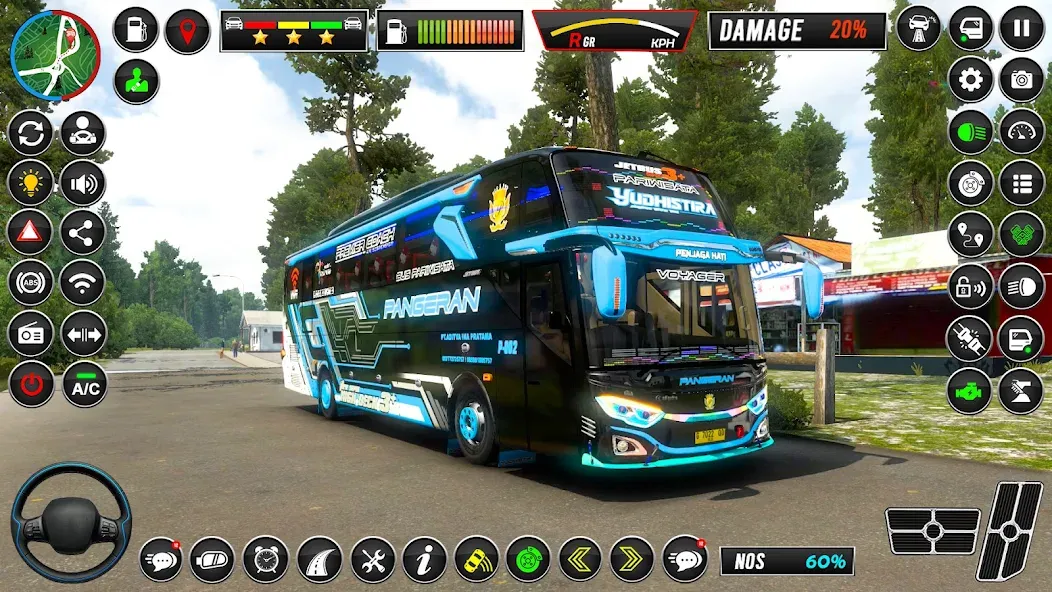Euro Bus Simulator - Bus Games MOD APK — Безлимитные деньги и топливо — скриншот 4